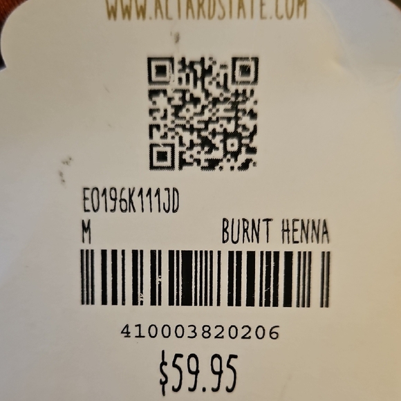 Altar'd State Wine Satin Mini Dress - Picture 6 of 6